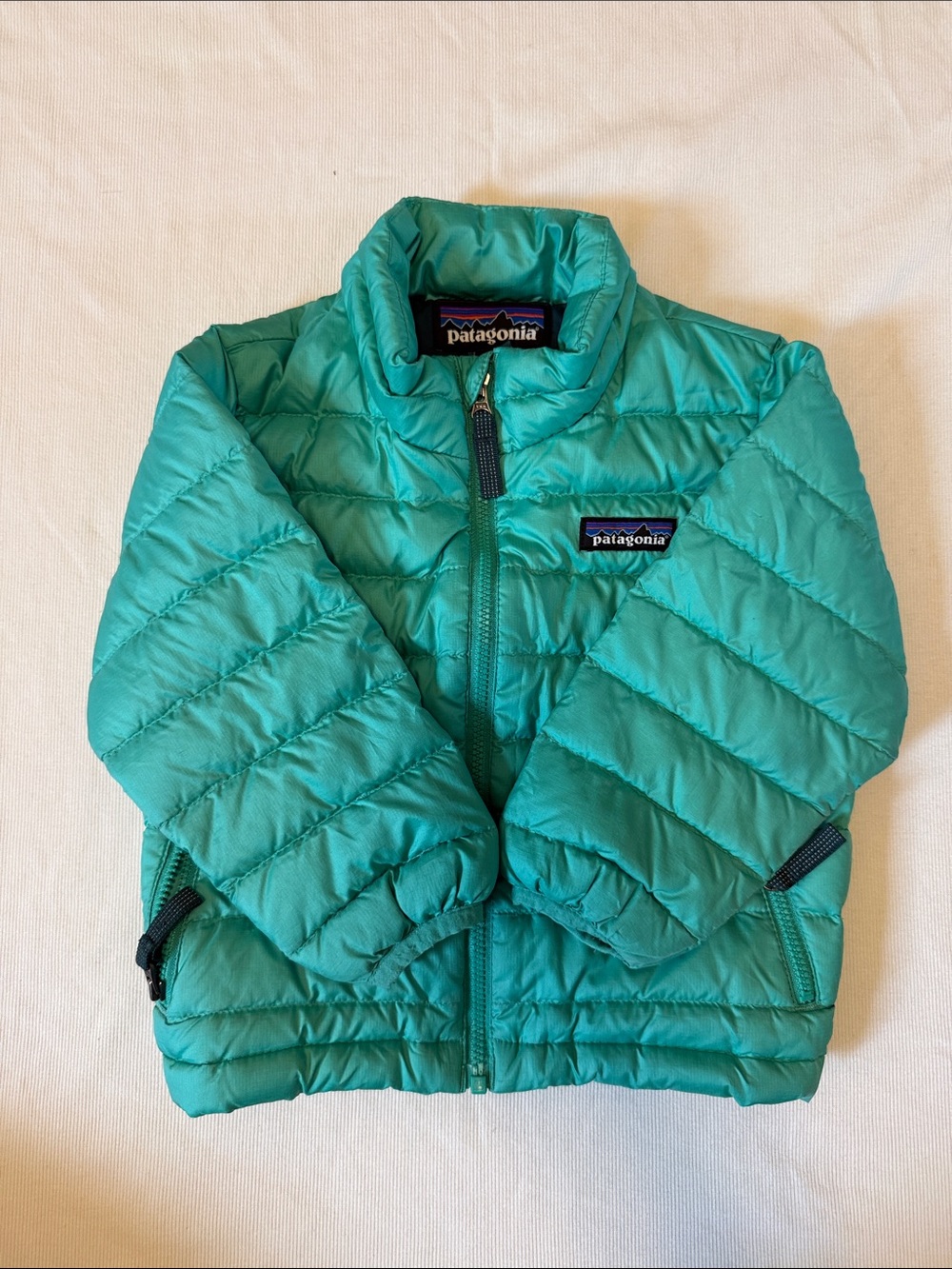 Patagonia Kids Lightweight Insulated Jacket - Teal Green 12-18m